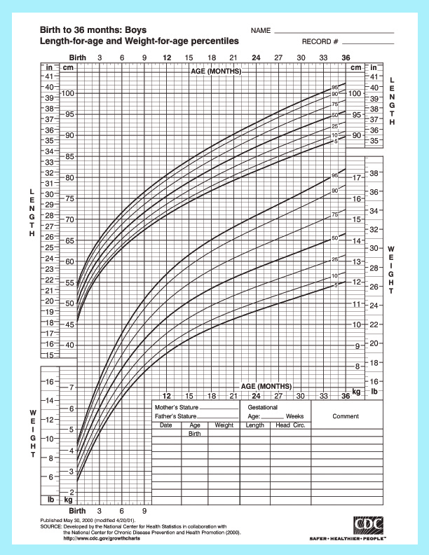 Weight And Height Chart For Boys Herbs And Food Recipes